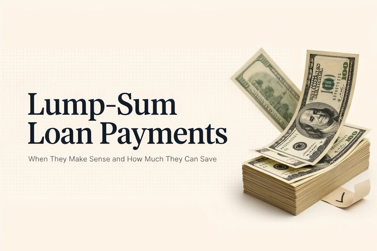 Lump-Sum Loan Payments: When They Make Sense and How Much They Can Save